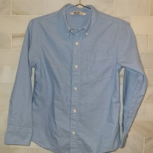 Boys' Old Navy Size L Baby Blue Button Up
